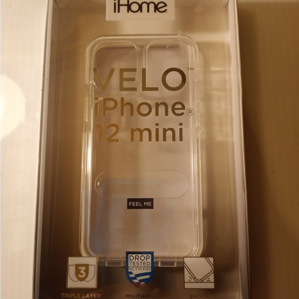 iHome Clear Case for iPhone 12 Mini